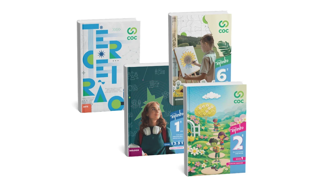Capas das coleções COC 2027 na nova organização